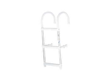 Talamex Badeleiter Aluminium 5 Stufen 145 cm 79606005