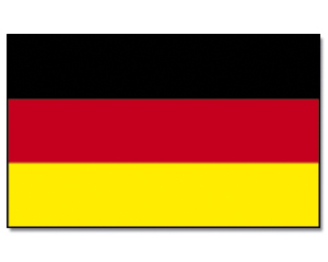 Talamex Bootflagge Größe 20x30cm Deutschland 27307020