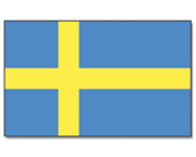 Talamex Gastlandflagge Größe 30x45 cm Schweden