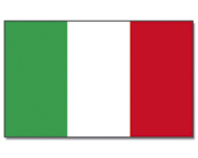 Talamex Gastlandflagge Größe 30x45 cm Italien