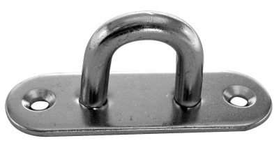 Sprenger Augplatte oval 20 x 65 mm Edelstahl