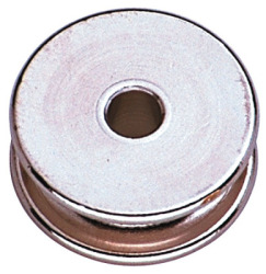 Sprenger Ersatz Seilrolle Messing vernickelt 8 mm 30950 005 34