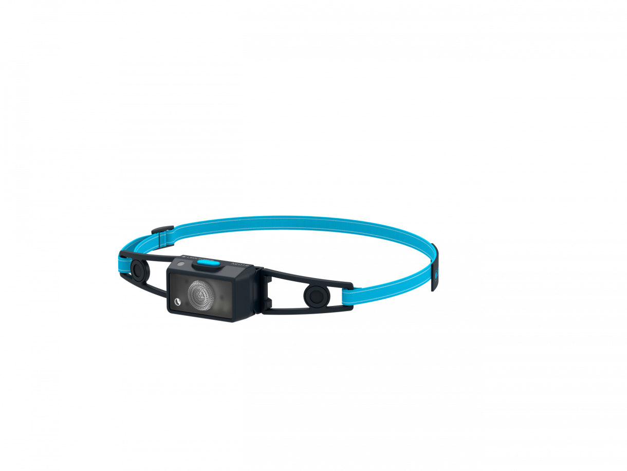 LED LENSER® Stirnlampe NEO1R Black / Blue