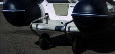 Allroundmarin Transporträder für Boote mit Heckflaps