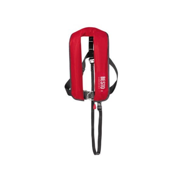 Besto Automatik Rettungsweste 165N LB rot