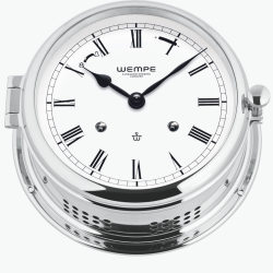 Wempe GLASENUHR ADMIRAL II MESSING VERCHROMT CW460003