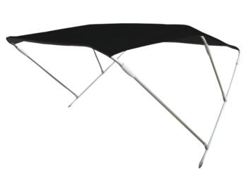 Allpa Bimini Wilma 1,30 x 1,80 x 1,10m (BxLxH) Schwarz 124330