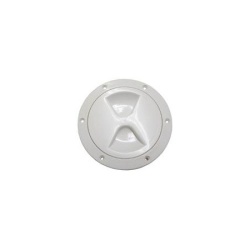 Lindemann Inspektionsdeckel Typ 1 standard 102 mm weiß EK17540