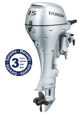 Honda BF 15 SHU Außenborder - Kurzschaft / Pinne inkl. Öl 503727