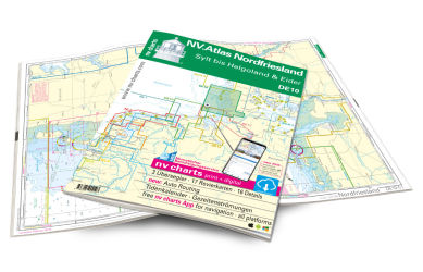 NV Charts DE 10 - NV.Atlas Nordfriesland - Sylt bis Helgoland & Eider 2026 9823