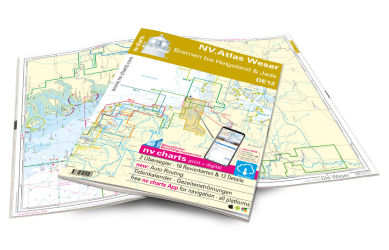 NV Charts DE 12 - NV.Atlas Weser - Bremen bis Helgoland & Jade 2026 9825