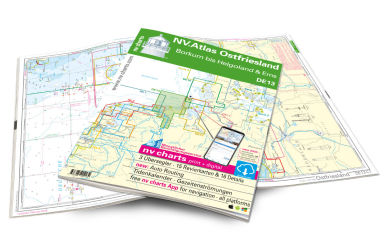 NV Charts DE 13 - NV.Atlas Ostfriesland - Borkum bis Helgoland & Ems 2026 9826