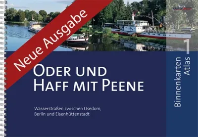 Kartenwerft BINNENKARTEN ATLAS 1 Oder und Haff mit Peene  10199