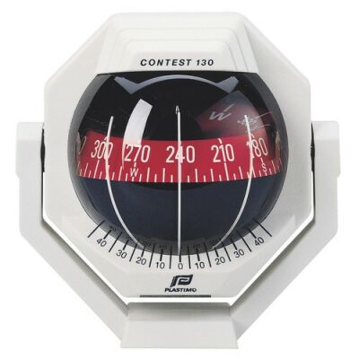 Plastimo Marine Kompass CONTEST 130 WEISS SCHOTMONTAGE Z/A ohne Halter 17294