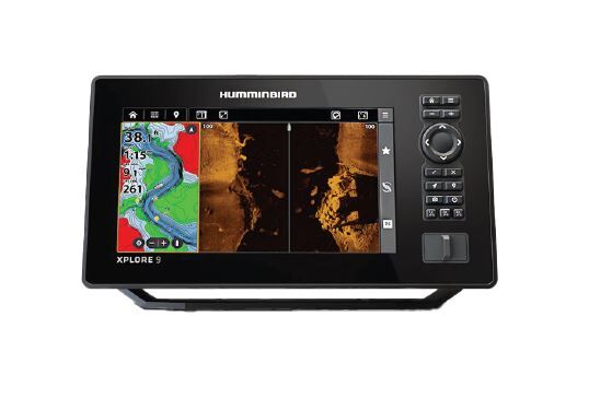 Humminbird XPLORE 9 CMSI+ mit Standard Geber