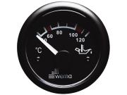 Wema Anzeige Öltemperatur schwarz