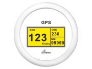 Wema GPS-Speedometer-Digital weiß