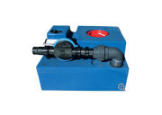 Allpa Fäkalientank-Set 73 Liter (rechteckig) mit Membranpumpe 12V
