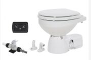 JABSCO Toilette Quiet Flush E2 kleines Becken 12V Magnetventil HS