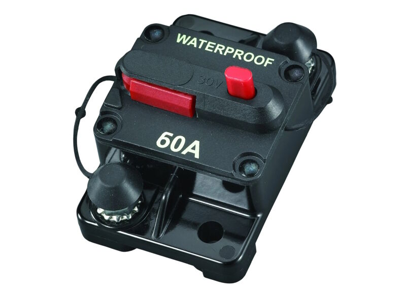 Allroundmarin Sicherungsautomat 60A inkl. Pluskabel 20cm