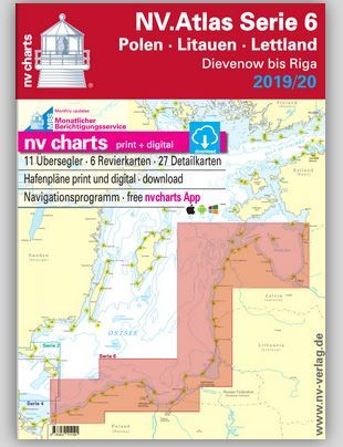 NV Charts Serie 6 - Polen - Litauen - Lettland Editon 2026
