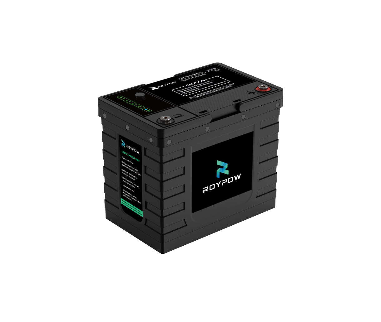 RoyPow LiFePO4 Lithium-Batterie 12V 50Ah