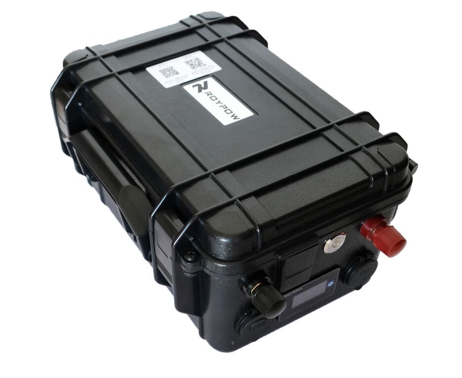 RoyPow Outdoorbox inkl. 12V 100Ah LifePO4