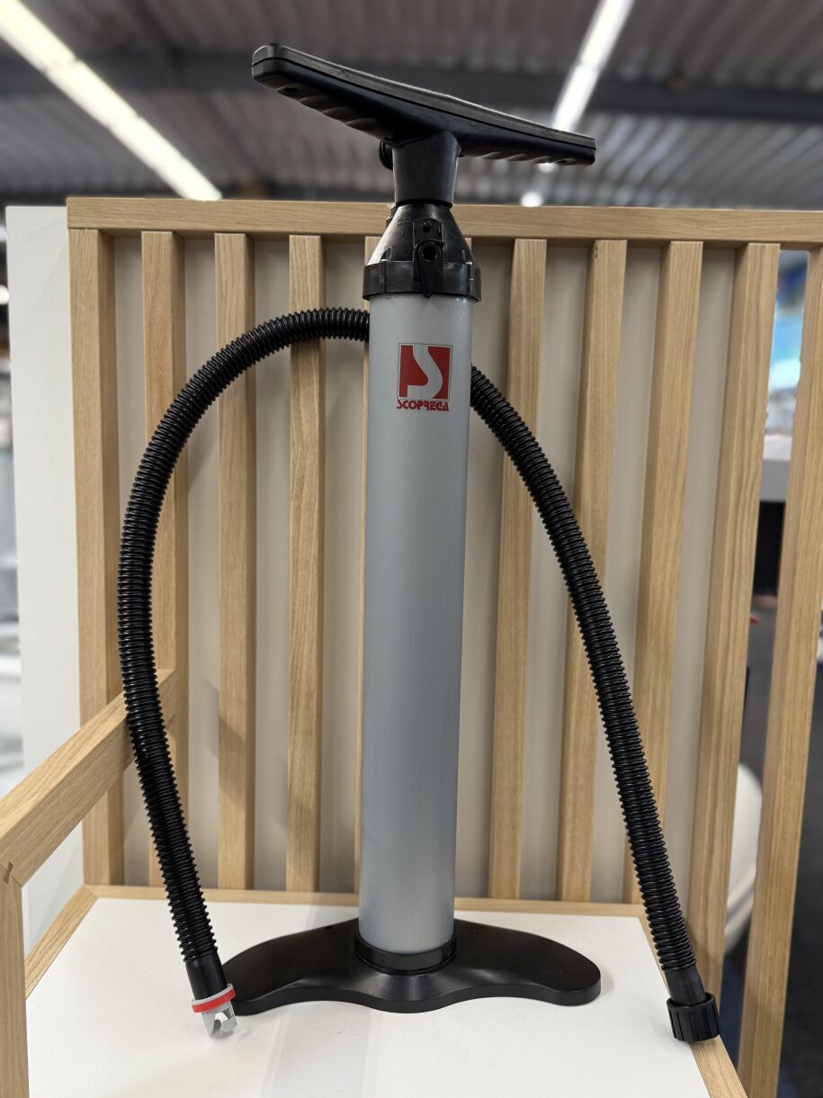 Scoprega BRAVO 100-D Einhub-Luftpumpe mit Manometer