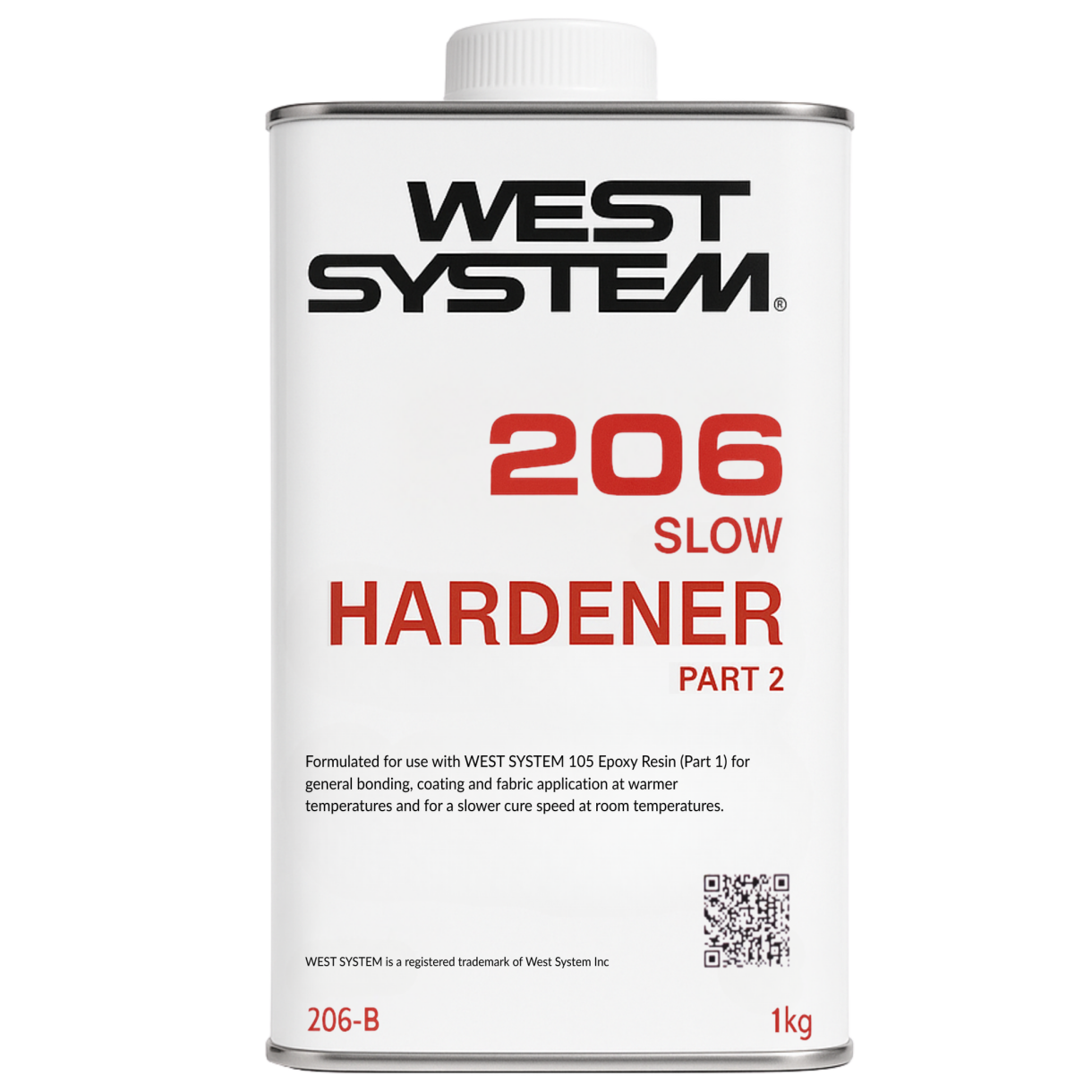 West System langsamer Härter 206B 1,0 kg